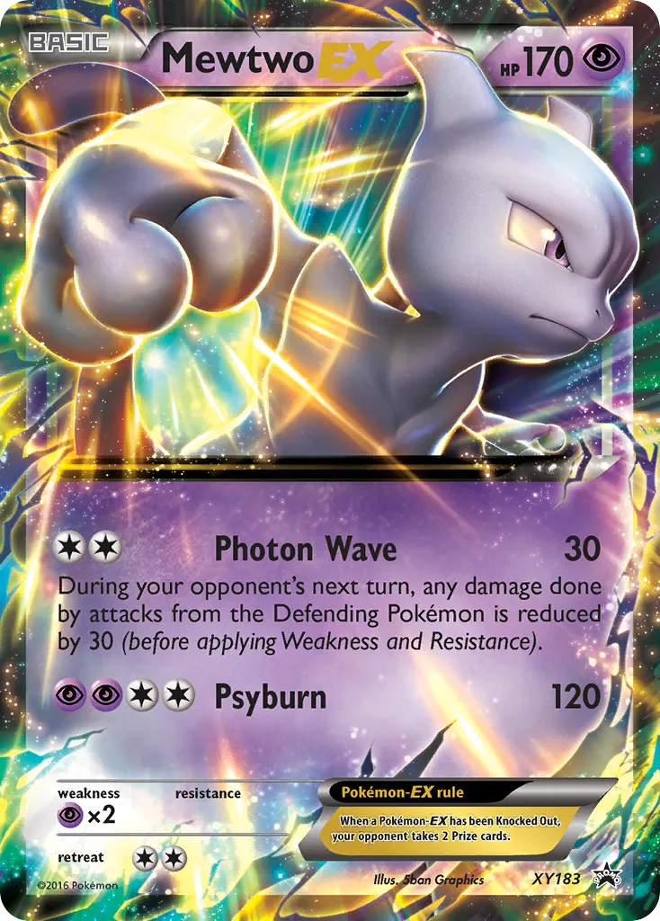 Mewtwo-EX - XY Black Star Promos