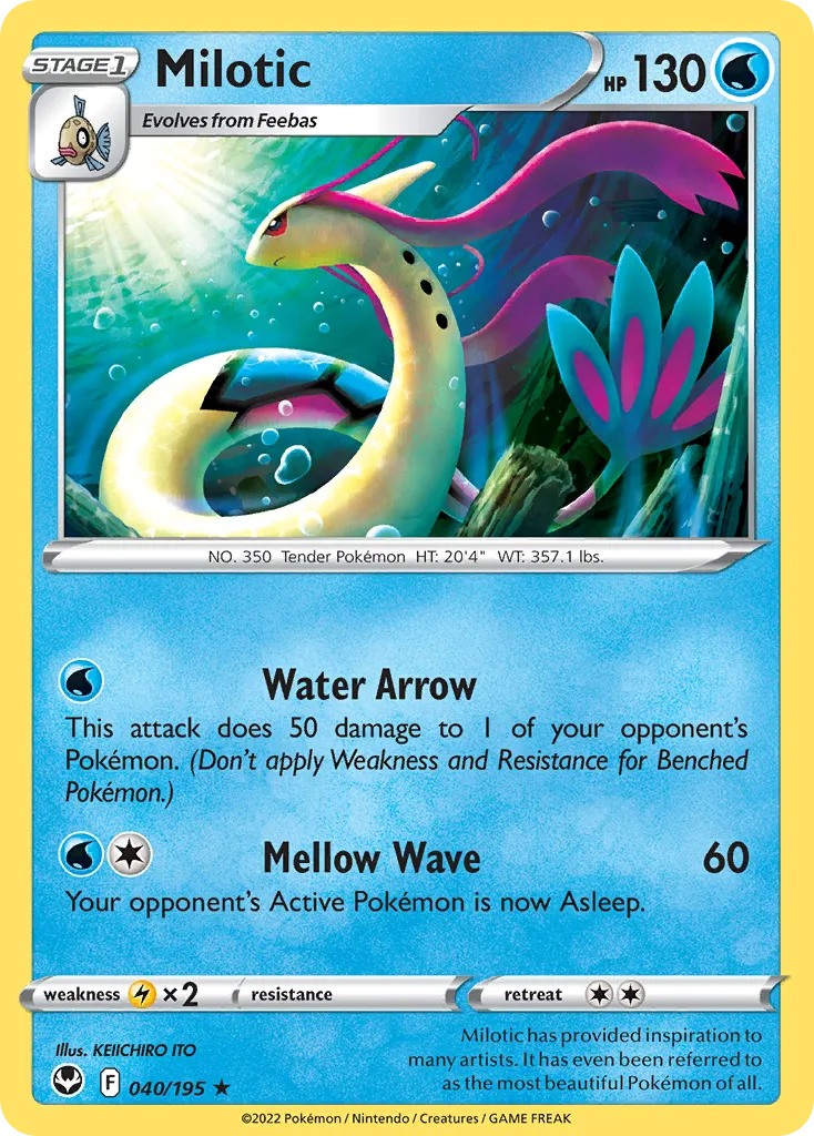 Milotic - Silver Tempest