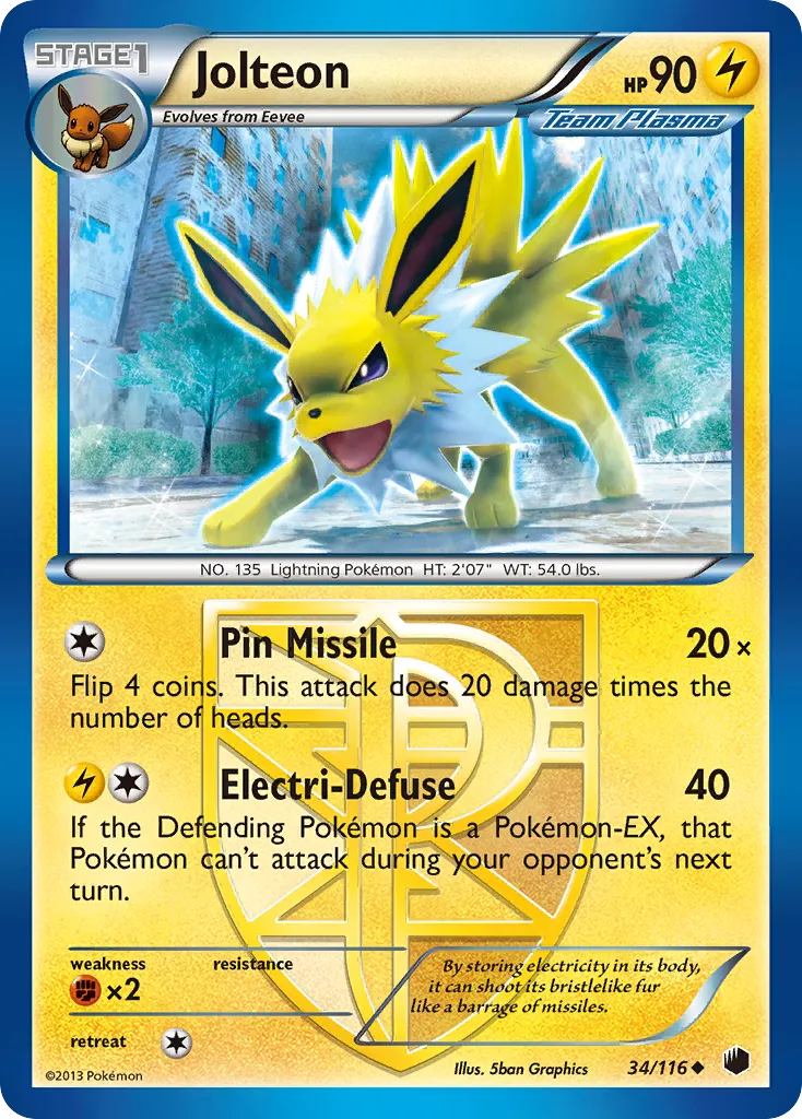 Jolteon - Plasma Freeze