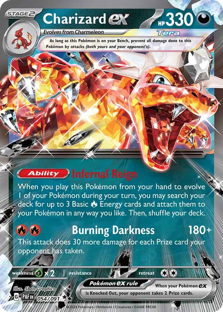 Charizard ex - Paldean Fates