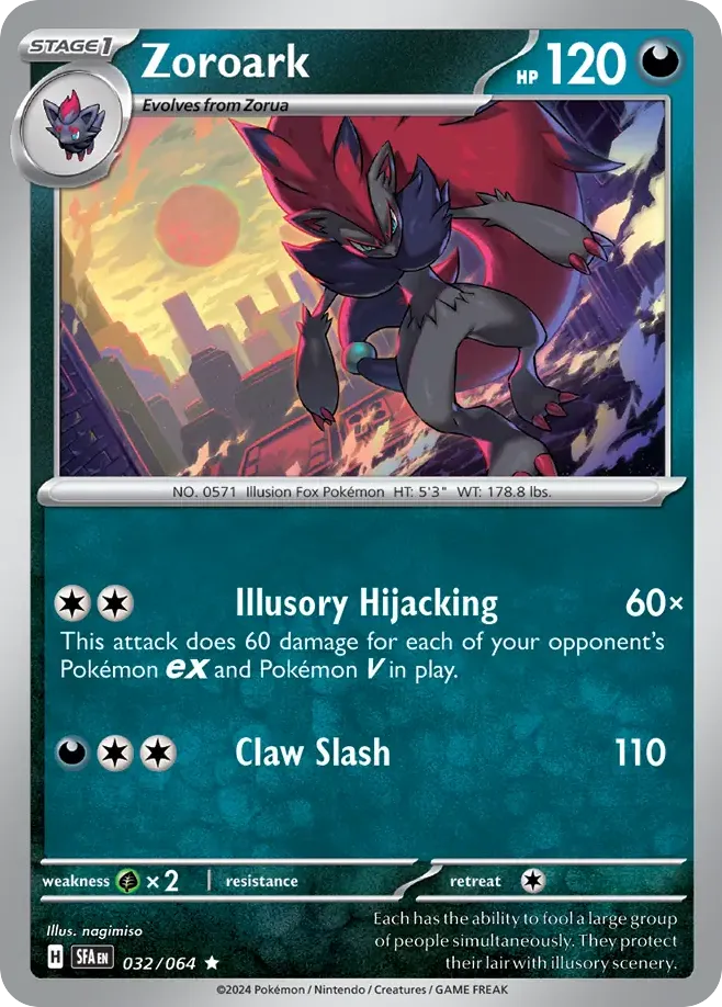Zoroark - Shrouded Fable