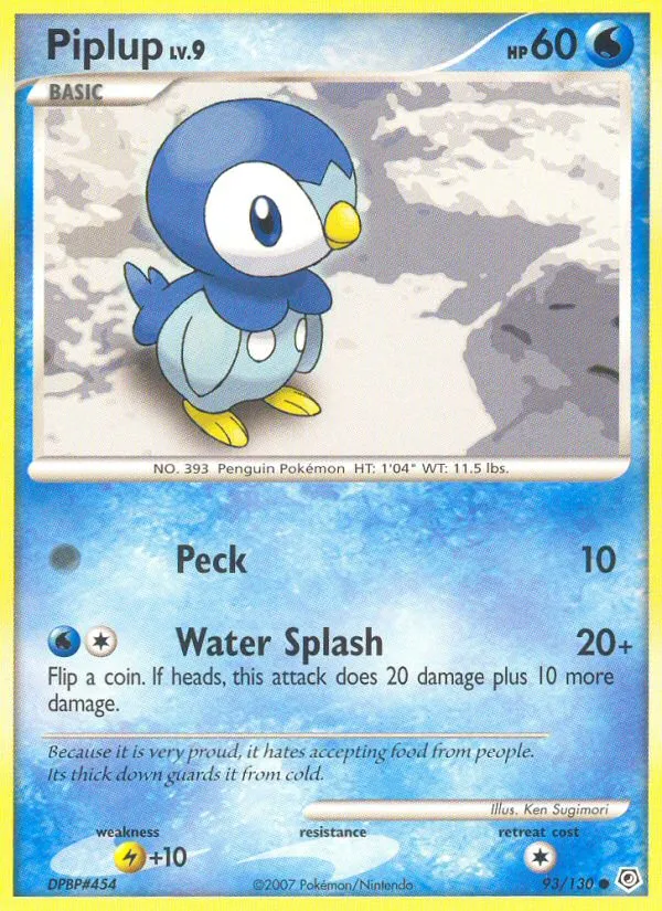 Piplup - Diamond & Pearl