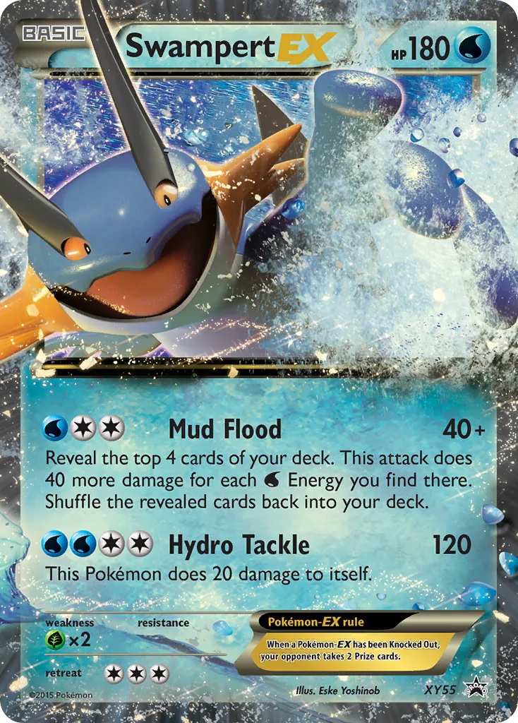 Swampert-EX - XY Black Star Promos