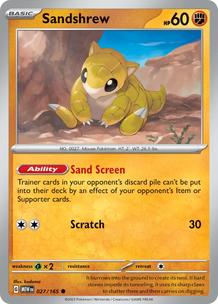 Sandshrew - 151