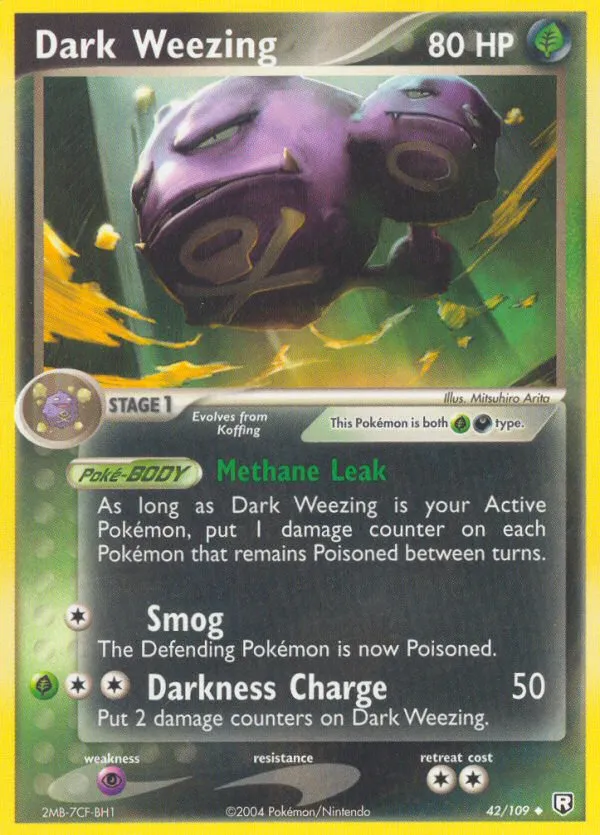 Dark Weezing - Team Rocket Returns