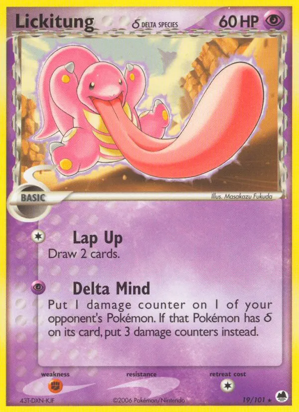 Lickitung δ - Dragon Frontiers