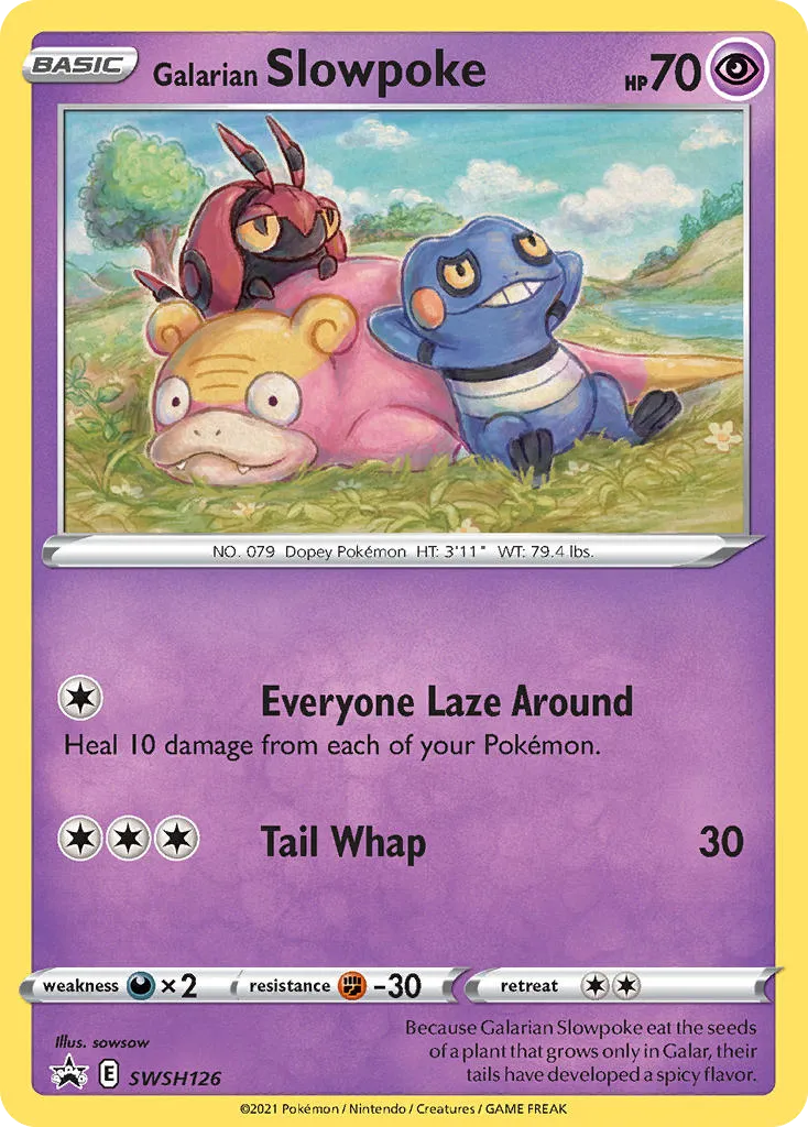 Galarian Slowpoke - SWSH Black Star Promos