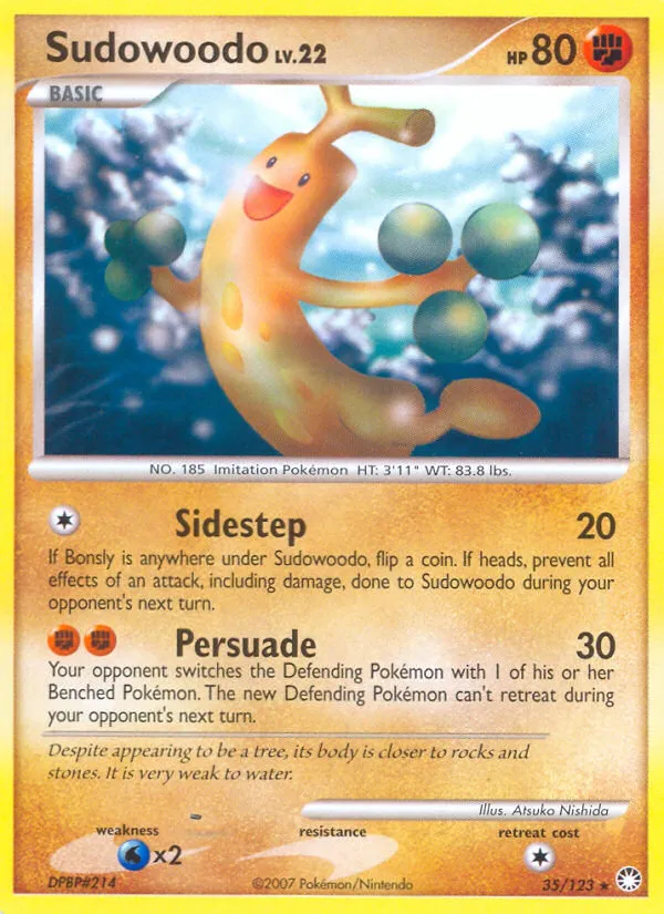 Sudowoodo - Mysterious Treasures