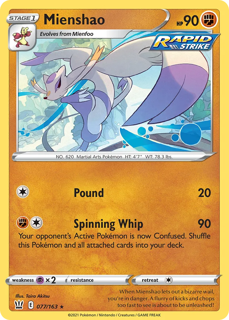 Mienshao - Battle Styles