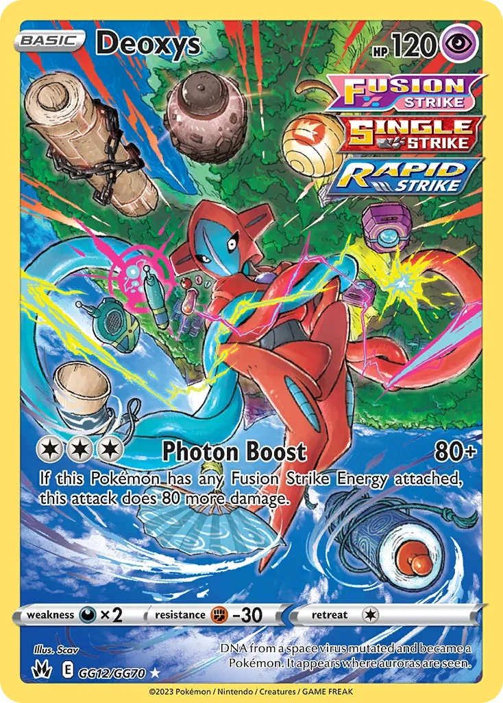 Deoxys - Crown Zenith Galarian Gallery