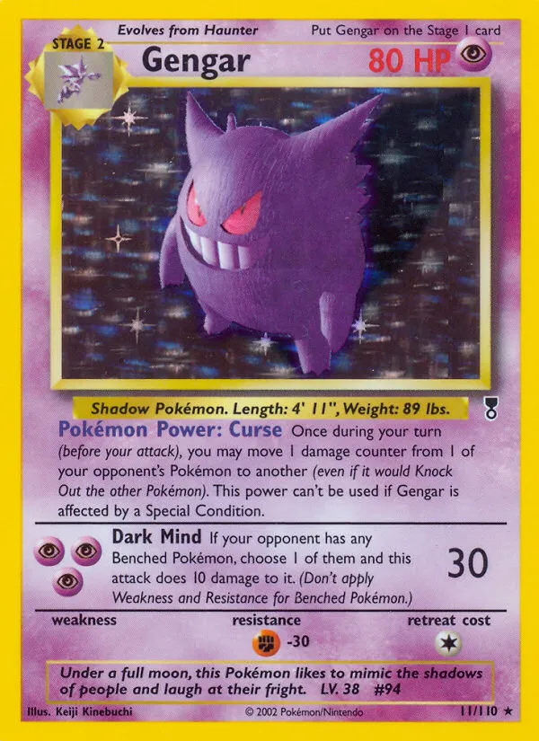 Gengar - Legendary Collection