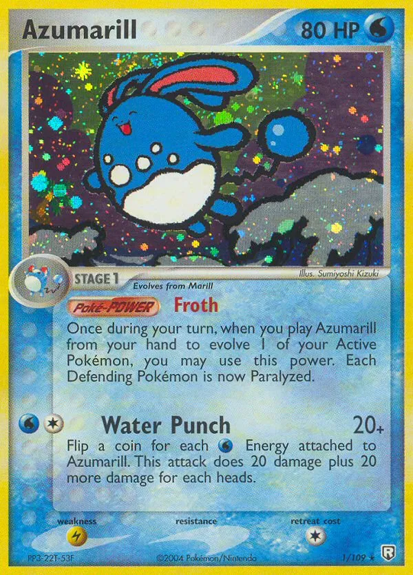 Azumarill - Team Rocket Returns