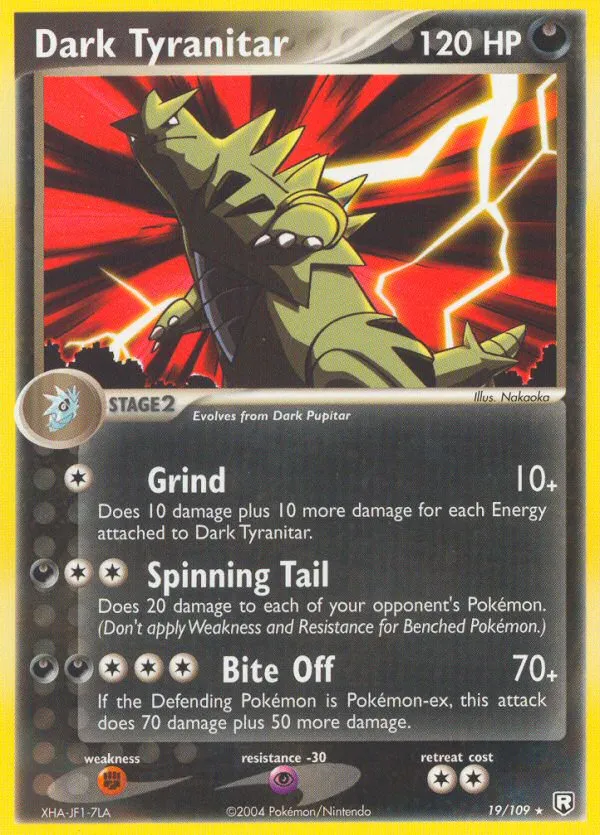 Dark Tyranitar - Team Rocket Returns