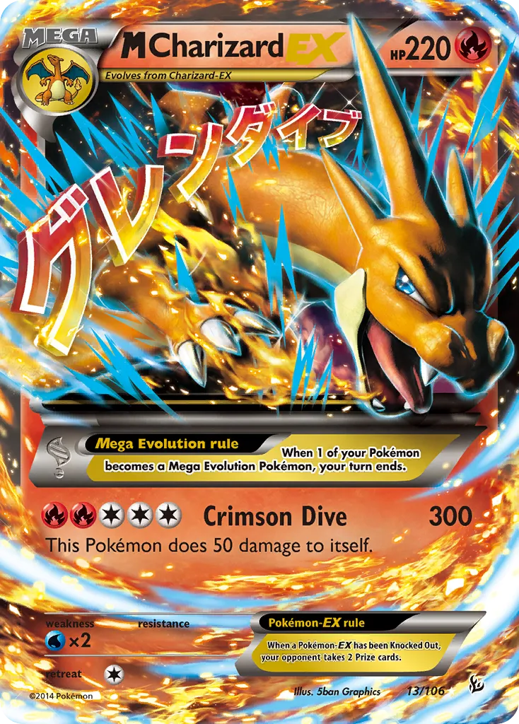 M Charizard-EX - Flashfire