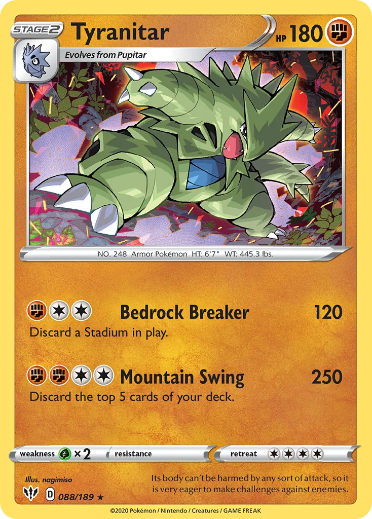 Tyranitar - Darkness Ablaze