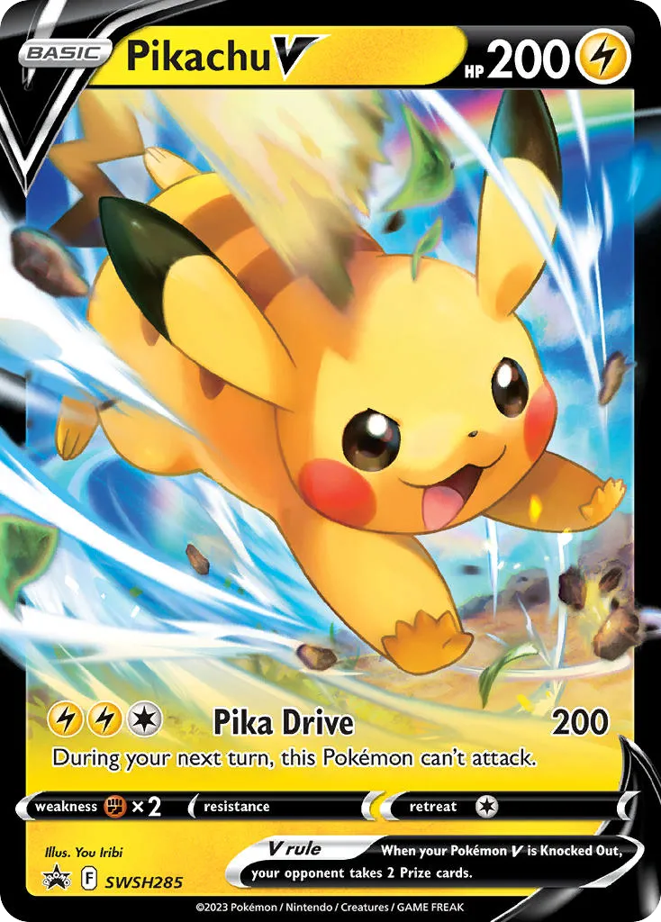 Pikachu V - SWSH Black Star Promos