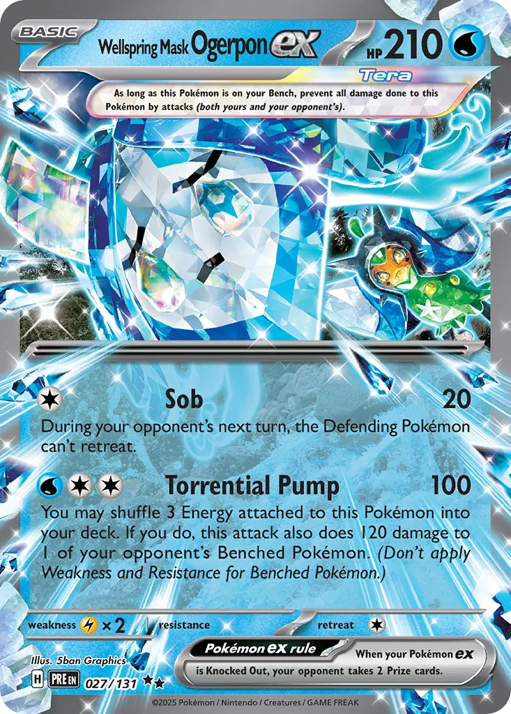 Wellspring Mask Ogerpon ex - Prismatic Evolutions