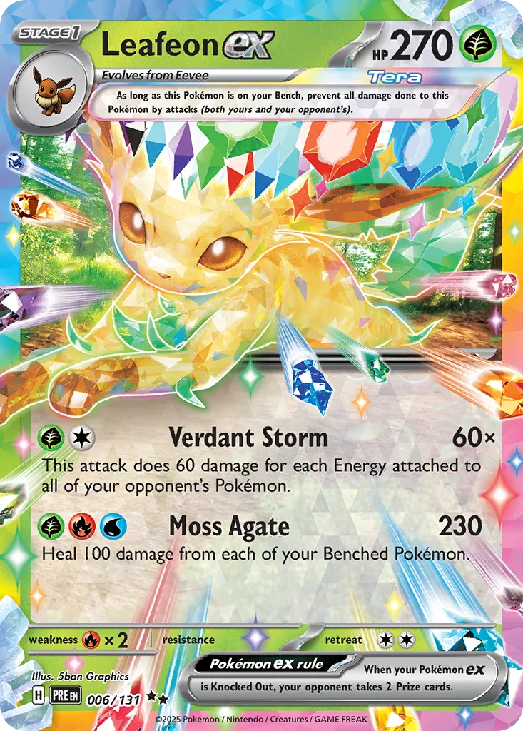 Leafeon ex - Prismatic Evolutions