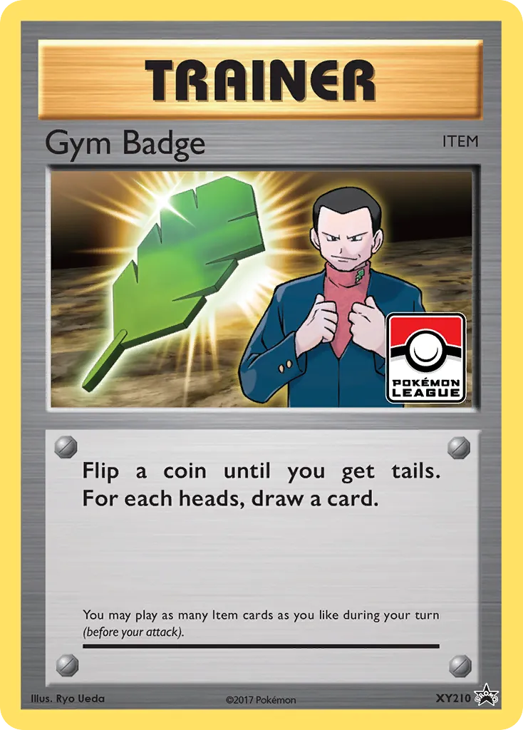 Gym Badge - XY Black Star Promos