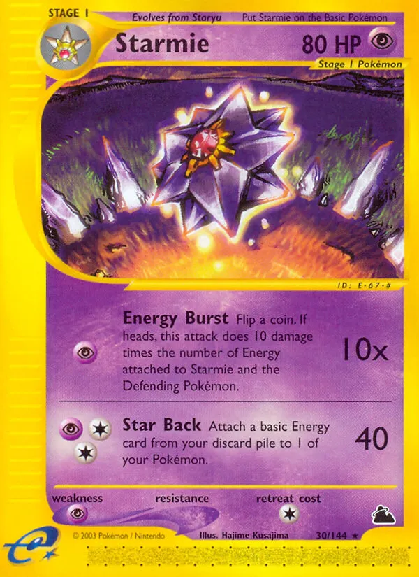 Starmie - Skyridge