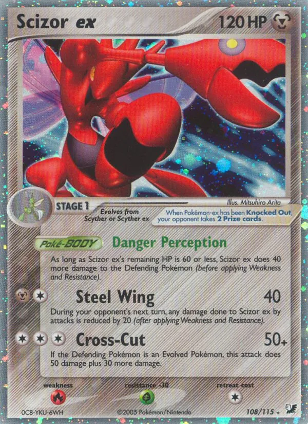 Scizor ex - Unseen Forces