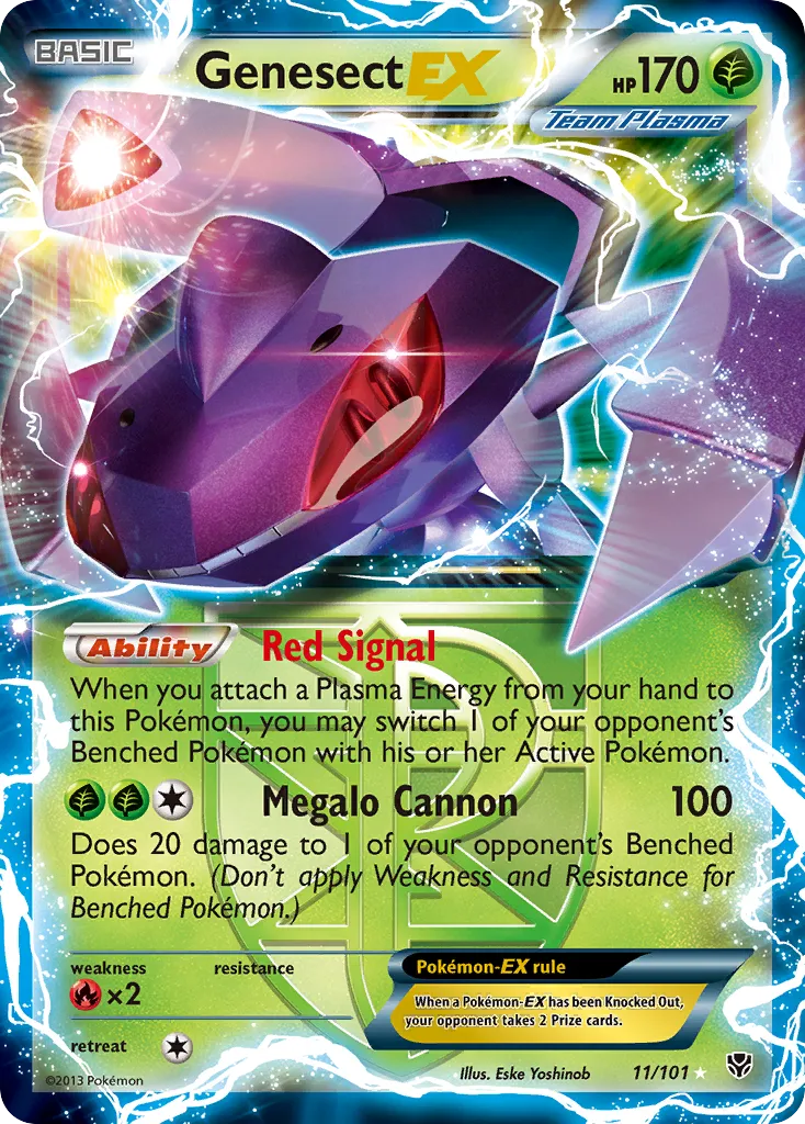 Genesect-EX - Plasma Blast