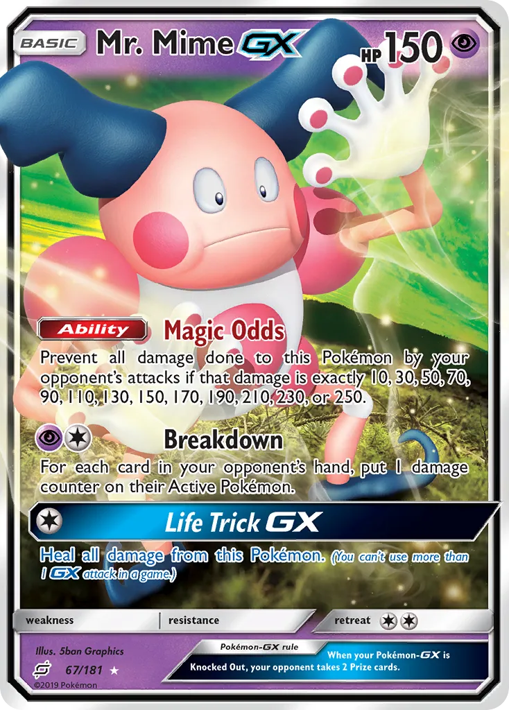 Mr. Mime-GX - Team Up