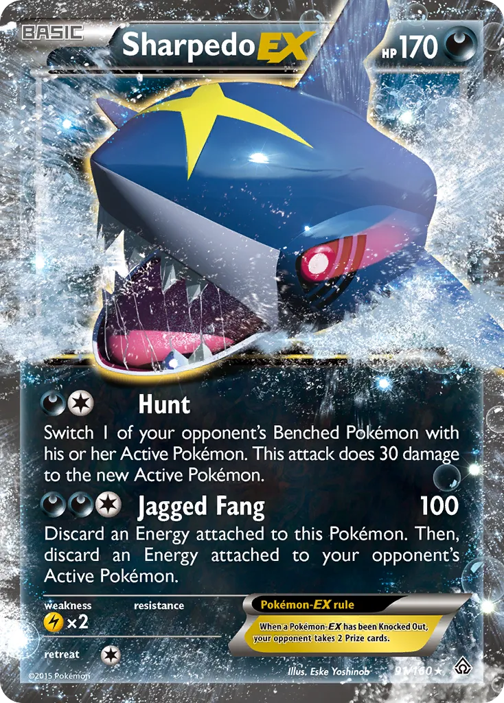 Sharpedo-EX - Primal Clash