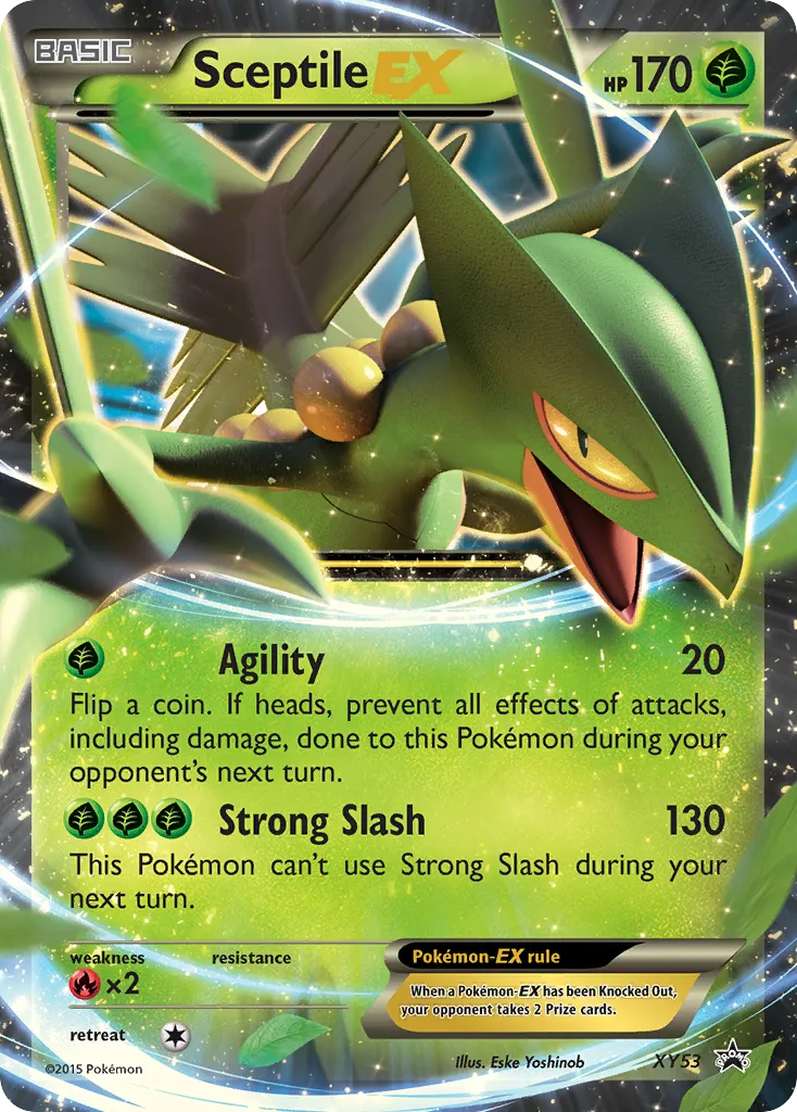 Sceptile-EX - XY Black Star Promos