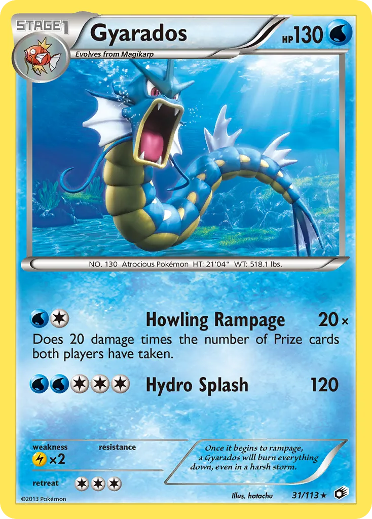 Gyarados - Legendary Treasures