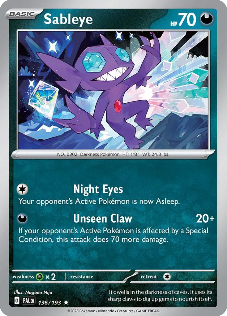 Sableye - Paldea Evolved