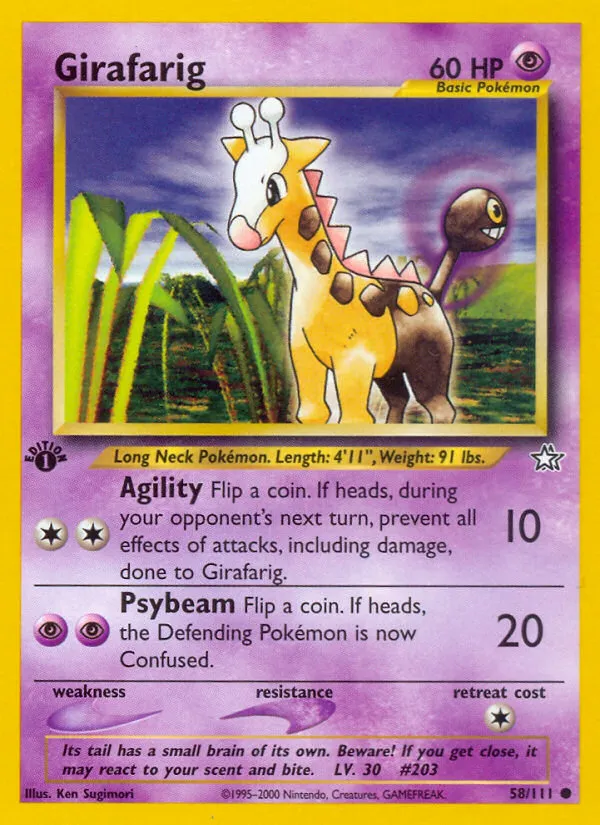 Girafarig - Neo Genesis