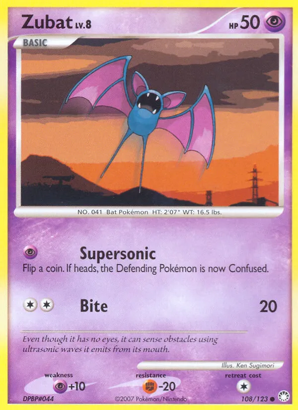 Zubat - Mysterious Treasures