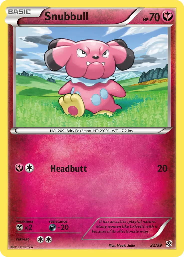 Snubbull - Kalos Starter Set