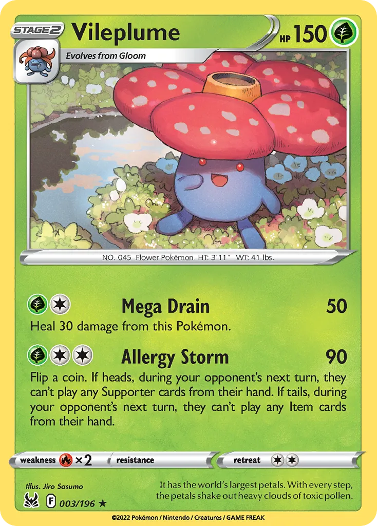 Vileplume - Lost Origin