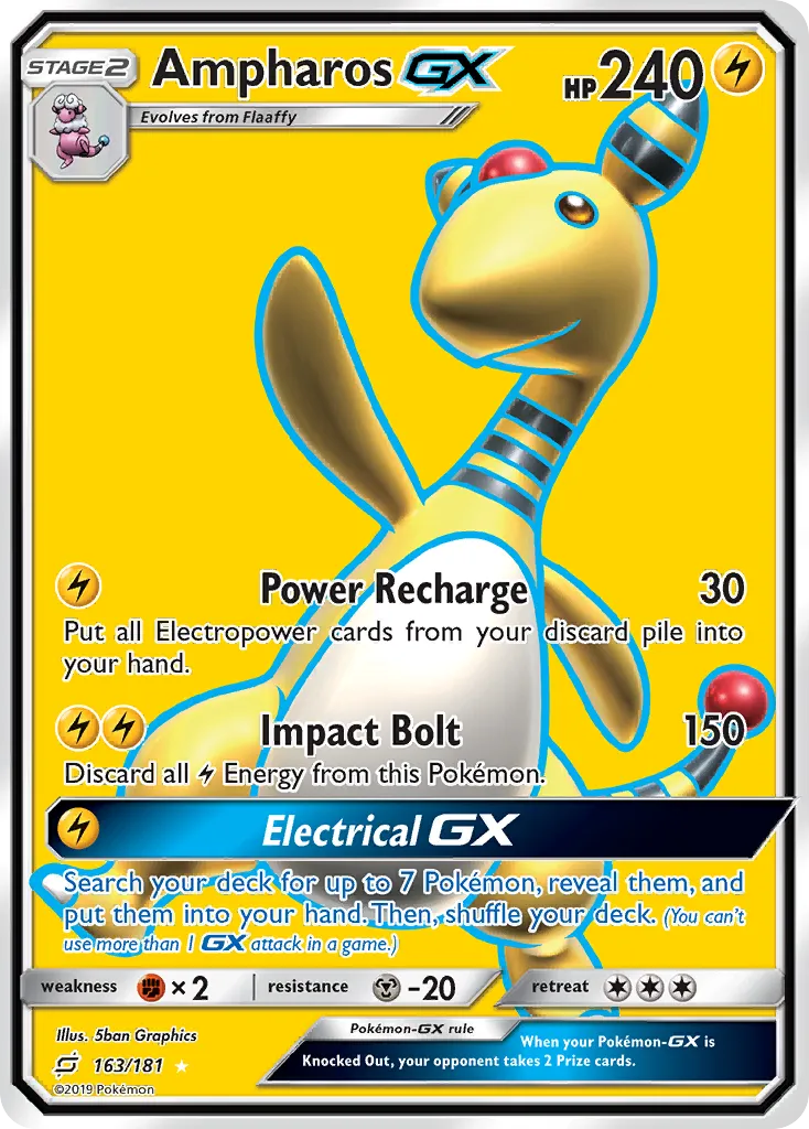 Ampharos-GX - Team Up