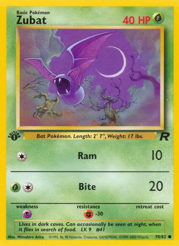 Zubat - Team Rocket