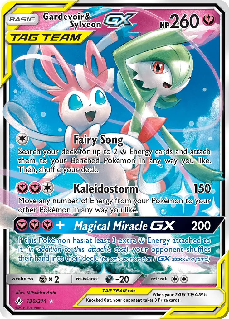 Gardevoir & Sylveon-GX - Unbroken Bonds