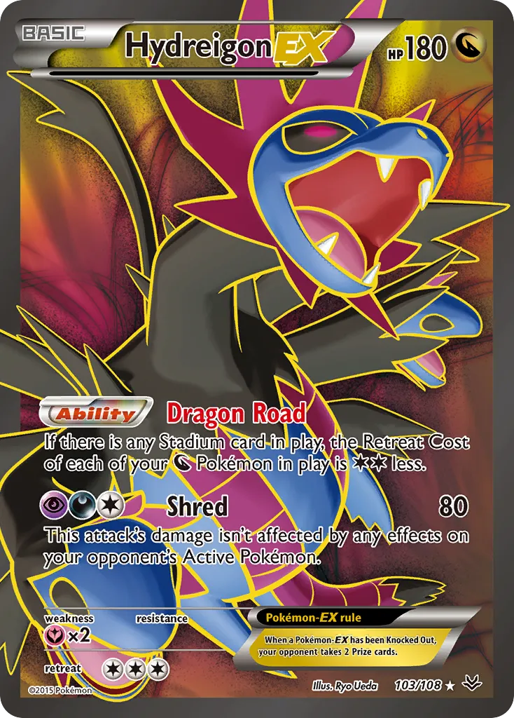 Hydreigon-EX - Roaring Skies