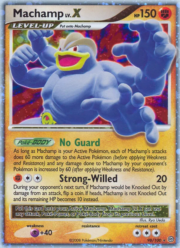 Machamp LV.X - Stormfront