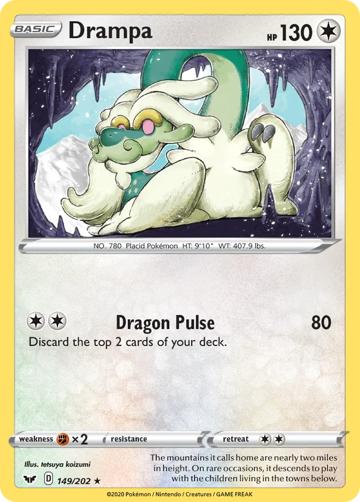 Drampa - Sword & Shield