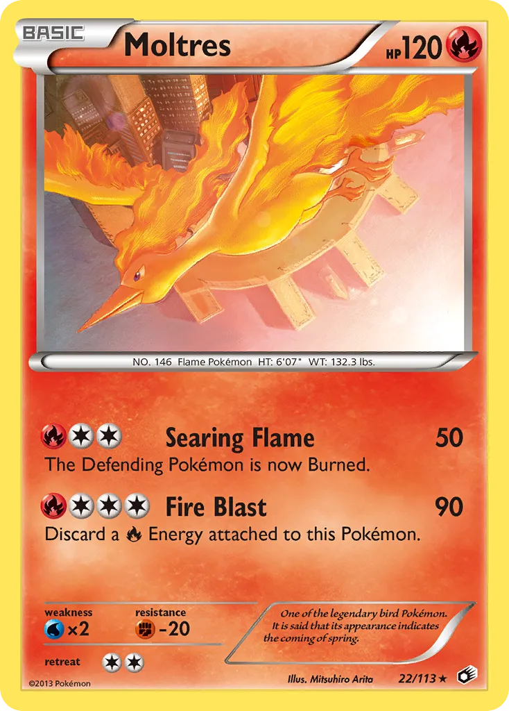 Moltres - Legendary Treasures