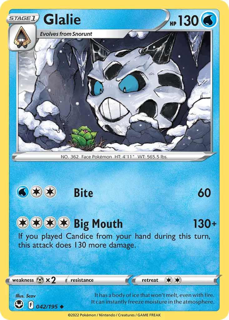 Glalie - Silver Tempest