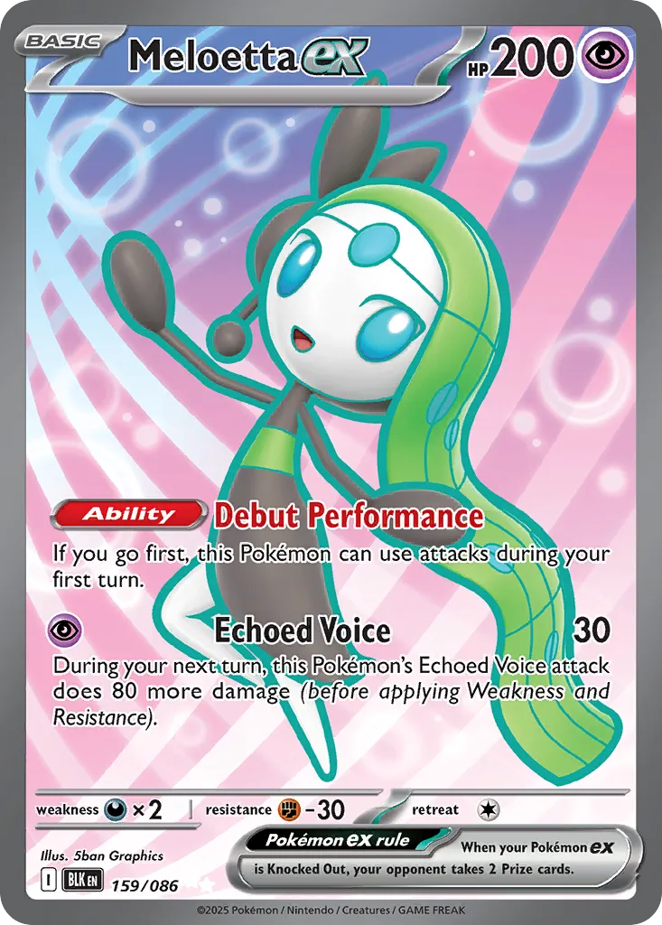 Meloetta ex - Black Bolt