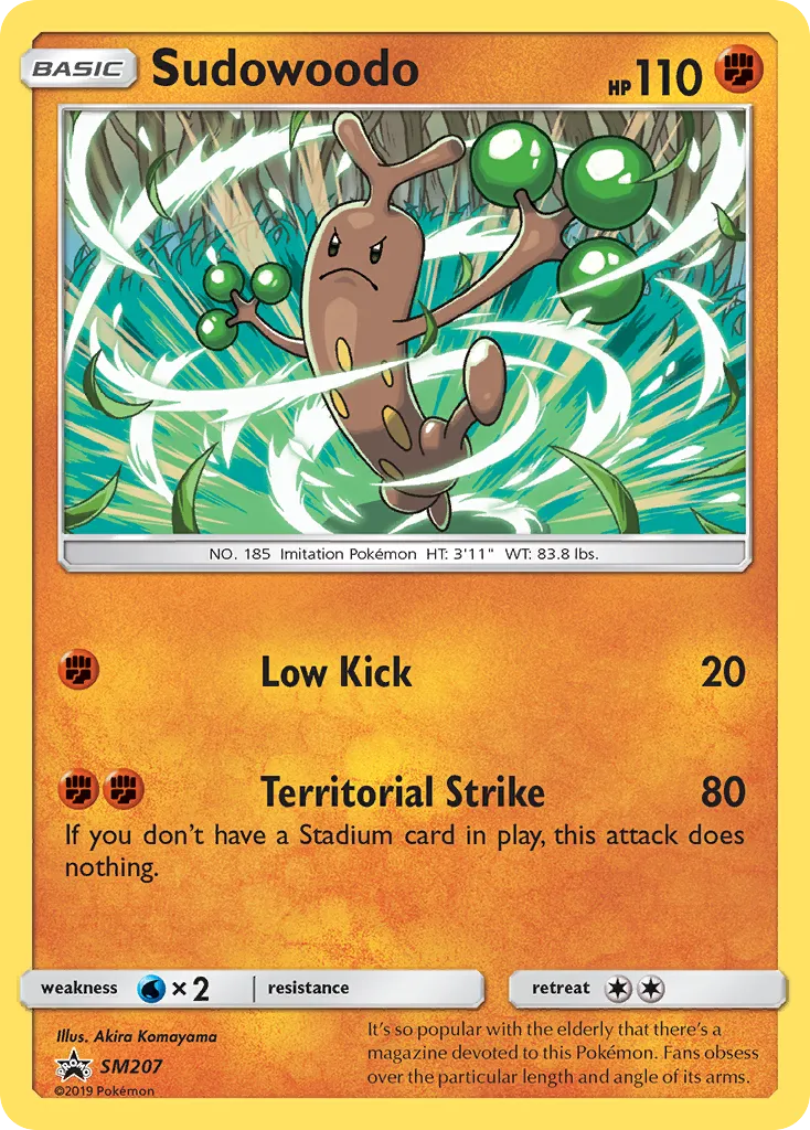 Sudowoodo - SM Black Star Promos