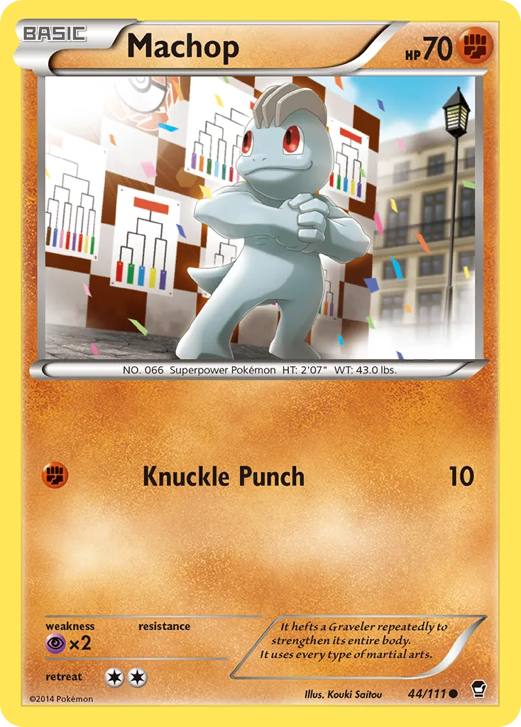 Machop - Furious Fists