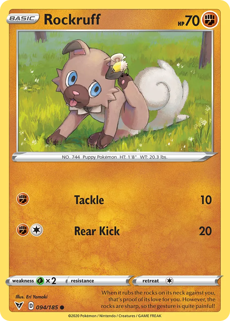 Rockruff - Vivid Voltage