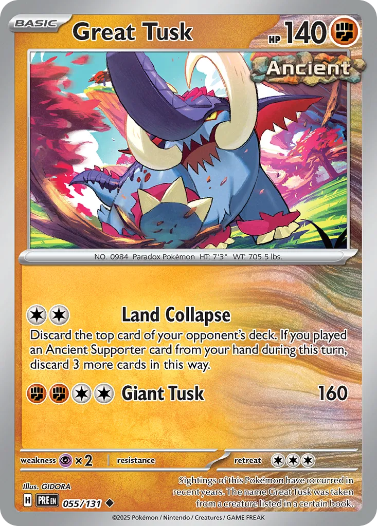 Great Tusk - Prismatic Evolutions