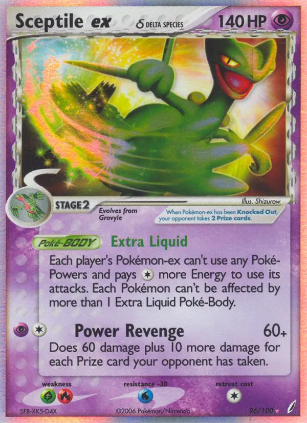 Sceptile ex δ - Crystal Guardians