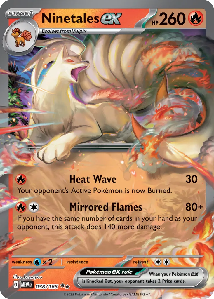 Ninetales ex - 151
